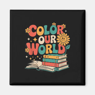 Aimant Couleur Notre Monde Lecture Été 2025 Créativité Wi