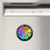 Aimant Couleur Paint Paint Splash (In Situ (Lave-vaisselle))