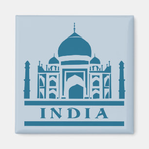 Aimant couleur personnalisé INDIA