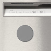 Aimant Couleur Pure Grey 808080 - Option pour ajouter un (In Situ (Lave-vaisselle))