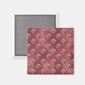 Aimant couleur rose (Recto/Verso)