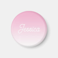 Couleur rose clair ombrée (modifiable) et votre te