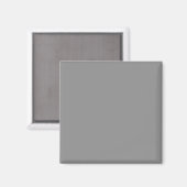 Aimant Couleur solide gris-blanc | Classic Elegant (Recto/Verso)