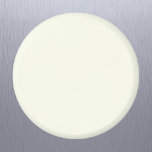 Aimant Couleur solide ivoire<br><div class="desc">Couleur uni ivoire. Cette teinte douce et blanc cassé rayonne d'élégance et de sophistication, le rendant parfait pour toute occasion qui demande une touche de beauté raffinée. Sa chaleur subtile et ses tons crémeux créent une ombre polyvalente adaptée à toutes les occasions.</div>
