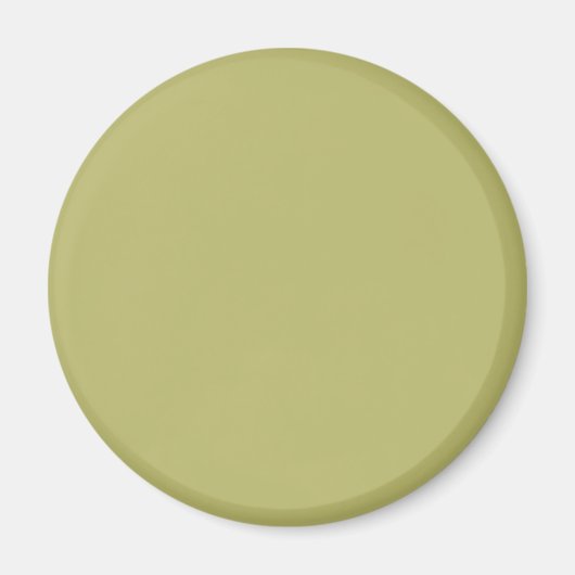 Aimant Couleur solide vert olive (Devant)