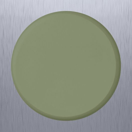 Aimant Couleur solide verte Sage