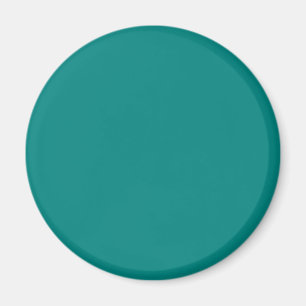 Aimant Couleur turquoise verte solide
