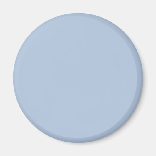 Aimant Couleur uni bleu clair en acier (Devant)