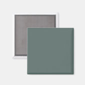 Aimant Couleur Uni Vert Neutre Froid 2026 COTY (Recto/Verso)
