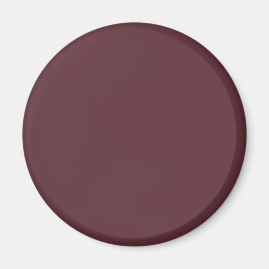 Aimant Couleur unie Marron profond (Devant)