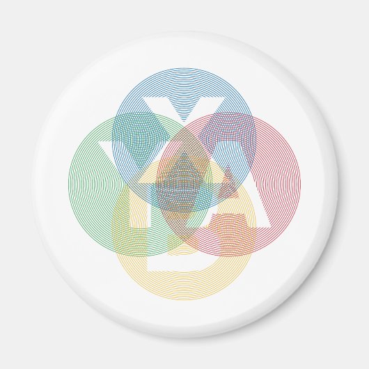 Aimant Couleur XABY (Devant)