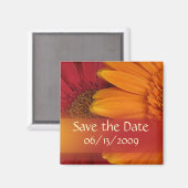 Aimant Couleurs d'automne - Enregistrer la date (Recto/Verso)