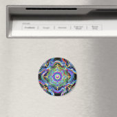 Aimant Couleurs de l'univers mandala (In Situ (Lave-vaisselle))