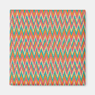 Aimant couleurs d'épice de conception de zigzag d'iKat