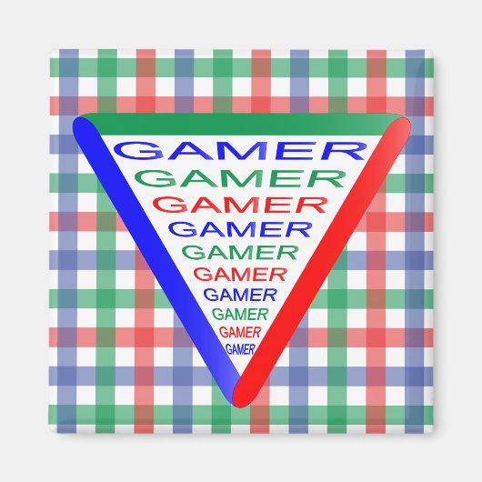 Aimant Couleurs du système de jeu Gamer 3 Ultimate RVB (Devant)