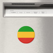 Aimant COULEURS RASTAFARI + vos idées (In Situ (Lave-vaisselle))