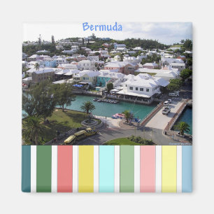 Aimant Couleurs tropicales des Bermudes