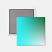 Aimant Couleurs : Vert foncé et Bleu clair (Recto/Verso)
