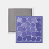 Aimant Couleurs violettes éparpillées (Recto/Verso)