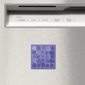 Aimant Couleurs violettes éparpillées (In Situ (Lave-vaisselle))