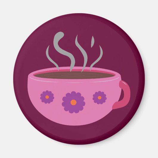 Aimant Coupe chaude de café (Devant)
