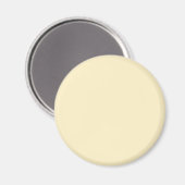 Aimant Coupe de beurre pâle Couleur uni jaune (Recto/Verso)