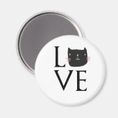 AIMANT COUPE DE CAFÉ LOVE CAT (Recto/Verso)