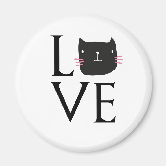AIMANT COUPE DE CAFÉ LOVE CAT (Devant)
