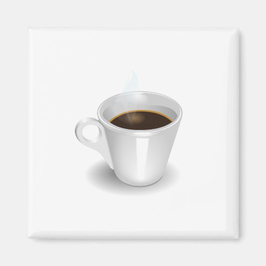 Aimant Coupe de café vapeur (Devant)