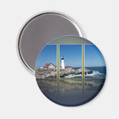 Aimant Coupe du phare Portland Head (Recto/Verso)