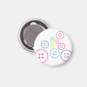 Aimant Couper en tant que bouton (Recto/Verso)