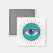Aimant Couper le bleu de l'oeil du mal (Recto/Verso)