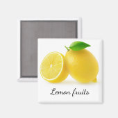 Aimant Couper les citrons (Recto/Verso)