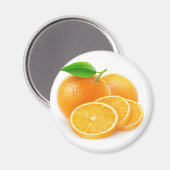 Aimant Couper les oranges (Recto/Verso)