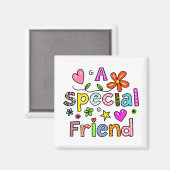 Aimant Couper Un Ami Spécial Expression De Texte De Salut (Recto/Verso)