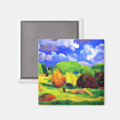 Aimant Couple dans la prairie (Recto/Verso)