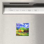 Aimant Couple dans la prairie (In Situ (Lave-vaisselle))