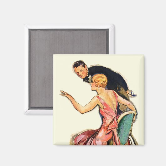 Aimant Couple engagé (Recto/Verso)