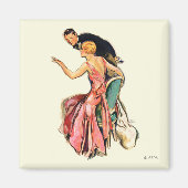 Aimant Couple engagé (Devant)