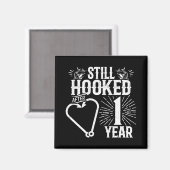 Aimant Couples mariés 1 an (Recto/Verso)