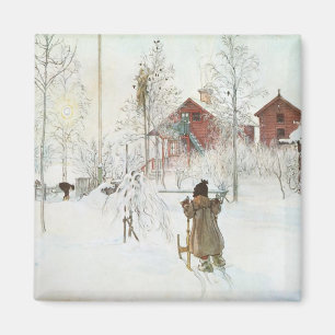 Aimant Cour de Carl Larsson et Chambre de lavage