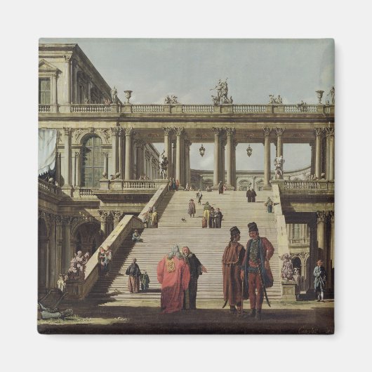 Aimant Cour du château, 1762 (Devant)