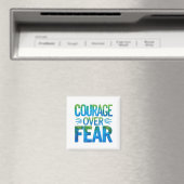 Aimant Courage plutôt que la peur (In Situ (Lave-vaisselle))