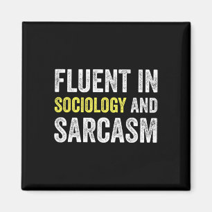 Aimant Courant en sociologie et sarcasme Professeur drôle
