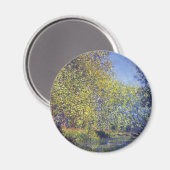 Aimant Courbe de l'Epte près de Giverny par Claude Monet (Recto/Verso)