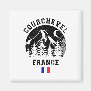 Aimant Courchevel France Alpes Station De Ski Alpin Pour