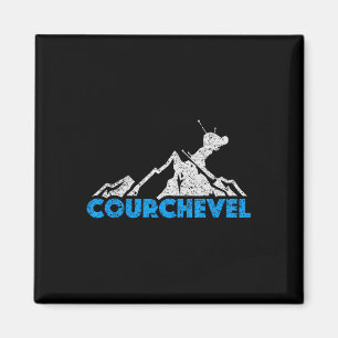 Aimant Courchevel Ski Snowboard France Resort Distr
