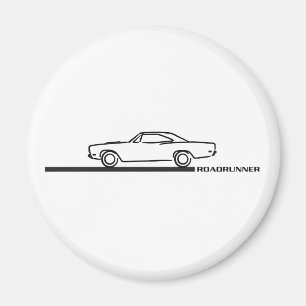 Aimant Coureur de piste de Plymouth 1968