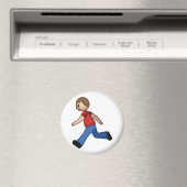 Aimant Coureur Emoji (In Situ (Lave-vaisselle))