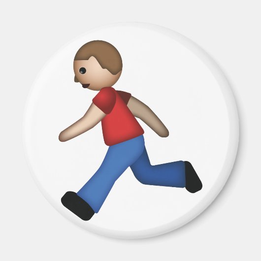 Aimant Coureur Emoji (Devant)